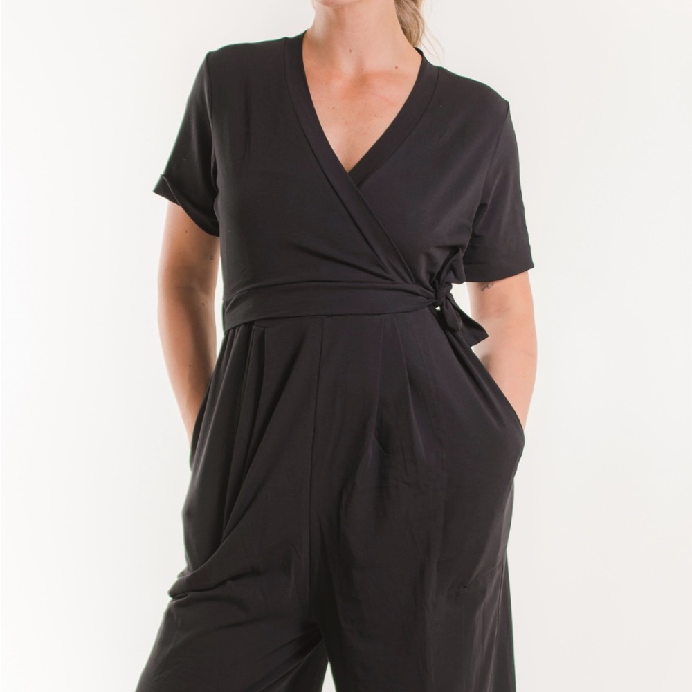 Boob Design Jumpsuit with nursing access